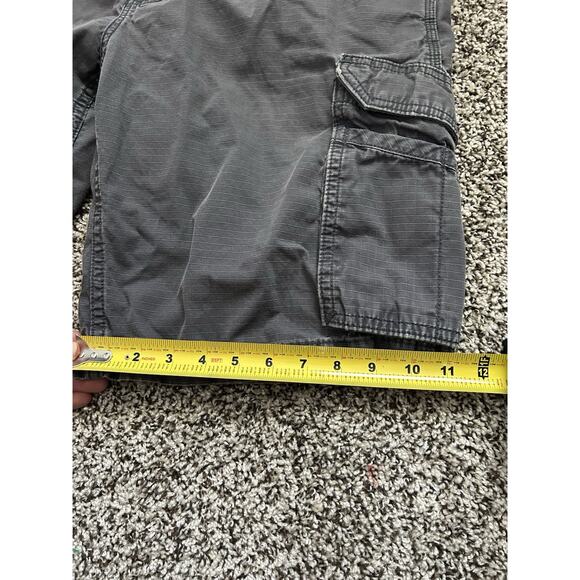 Y2K Carhartt Force Relaxed Fit Cargo Short Size 36X10.5 Gray - Picture 8 of 9